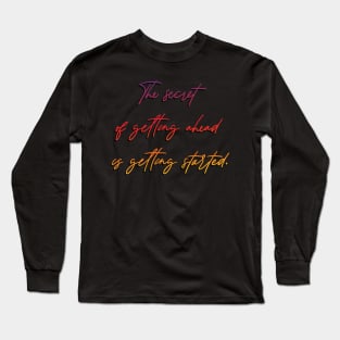 Quotes educational quotation Long Sleeve T-Shirt